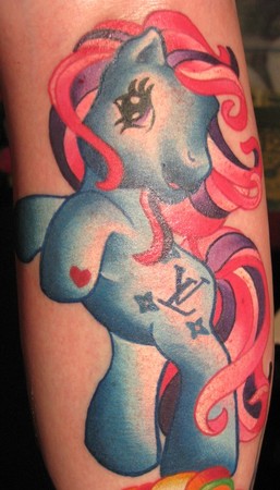 Looking for unique  Tattoos? Hell City My Little Pony